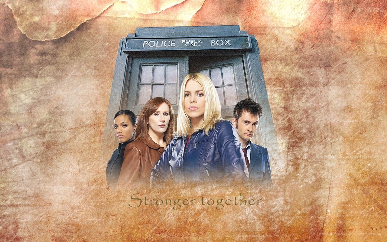 Doctor Who characters together