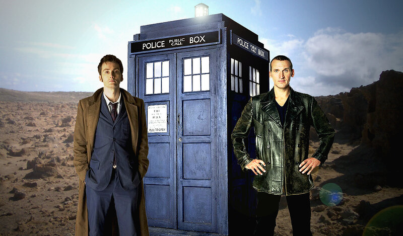 Doctor Who characters with TARDIS