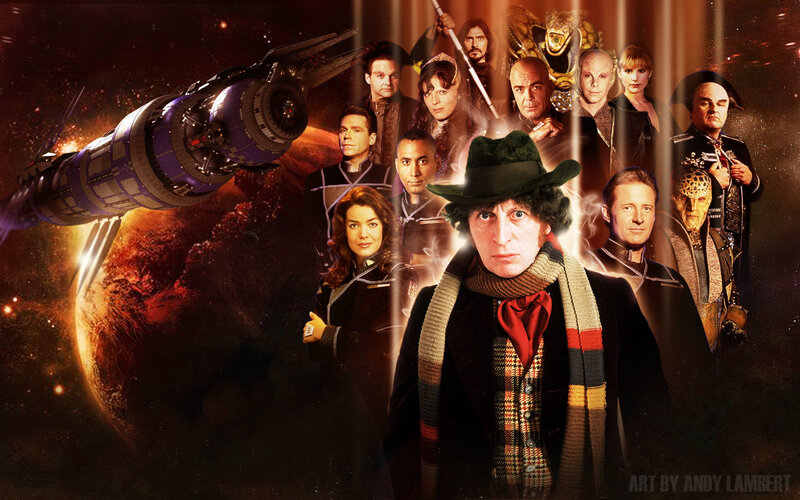 Doctor Who collage art