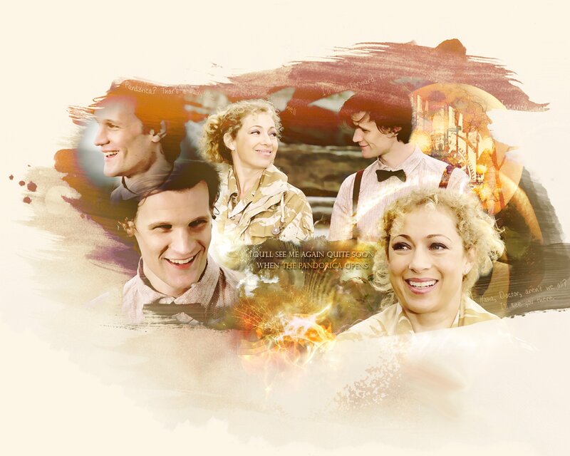 Doctor Who collage art