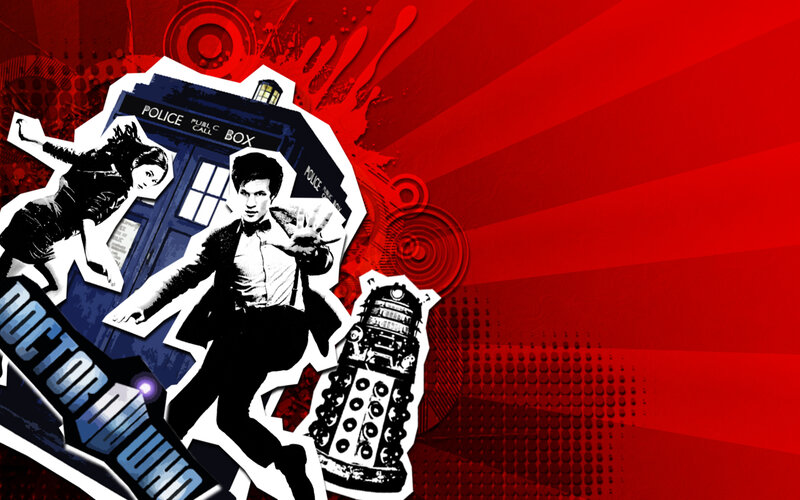 Doctor Who collage art