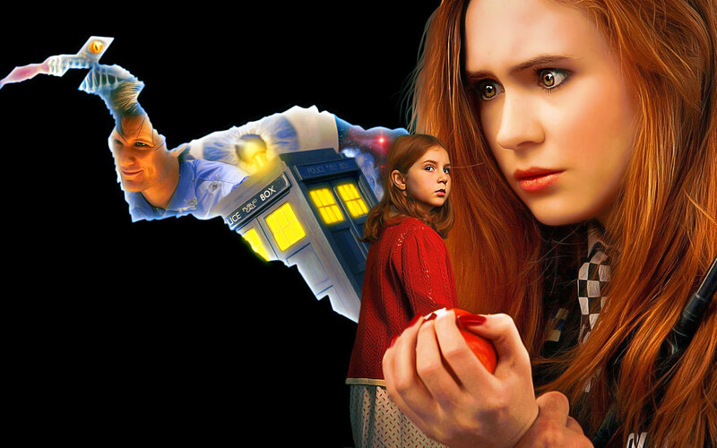 Doctor Who collage art
