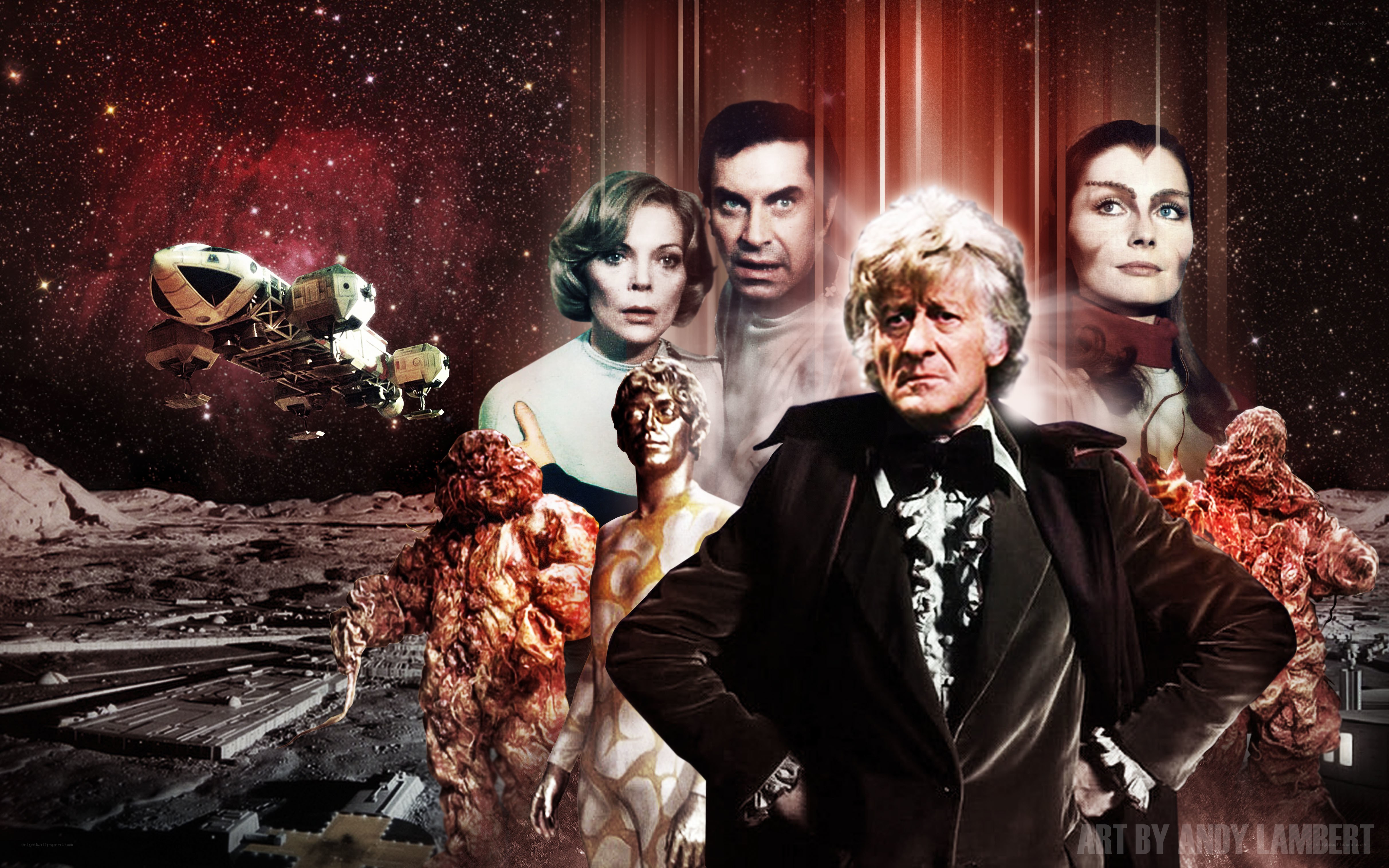 Doctor Who collage artwork