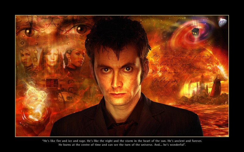 Doctor Who collage artwork