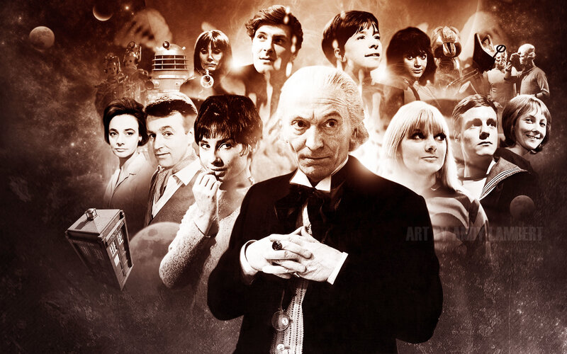 Doctor Who collage artwork