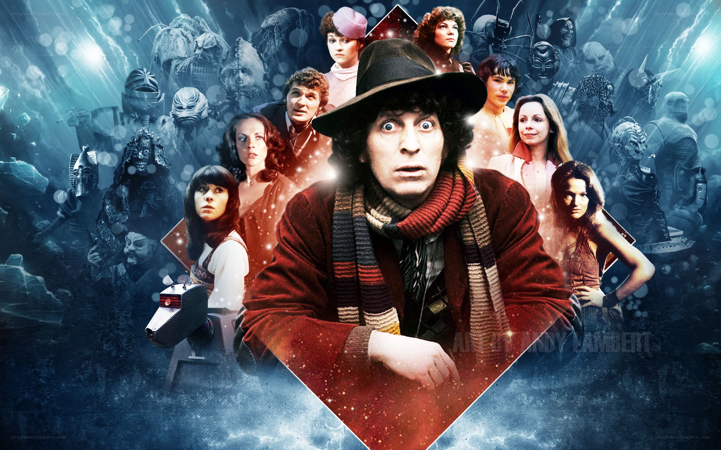 Doctor Who collage artwork