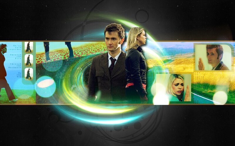 Doctor Who collage artwork