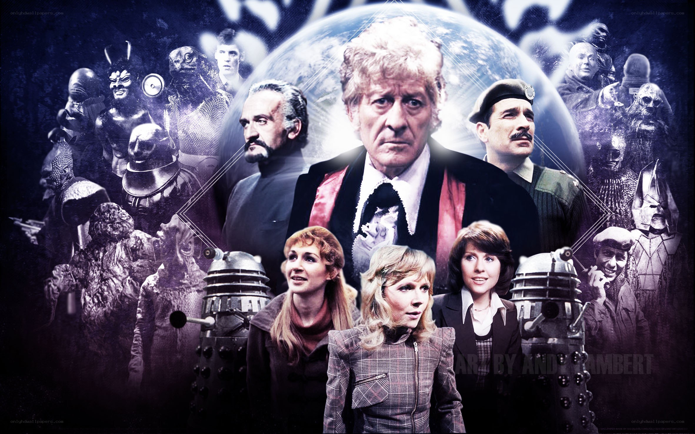 Doctor Who collage artwork