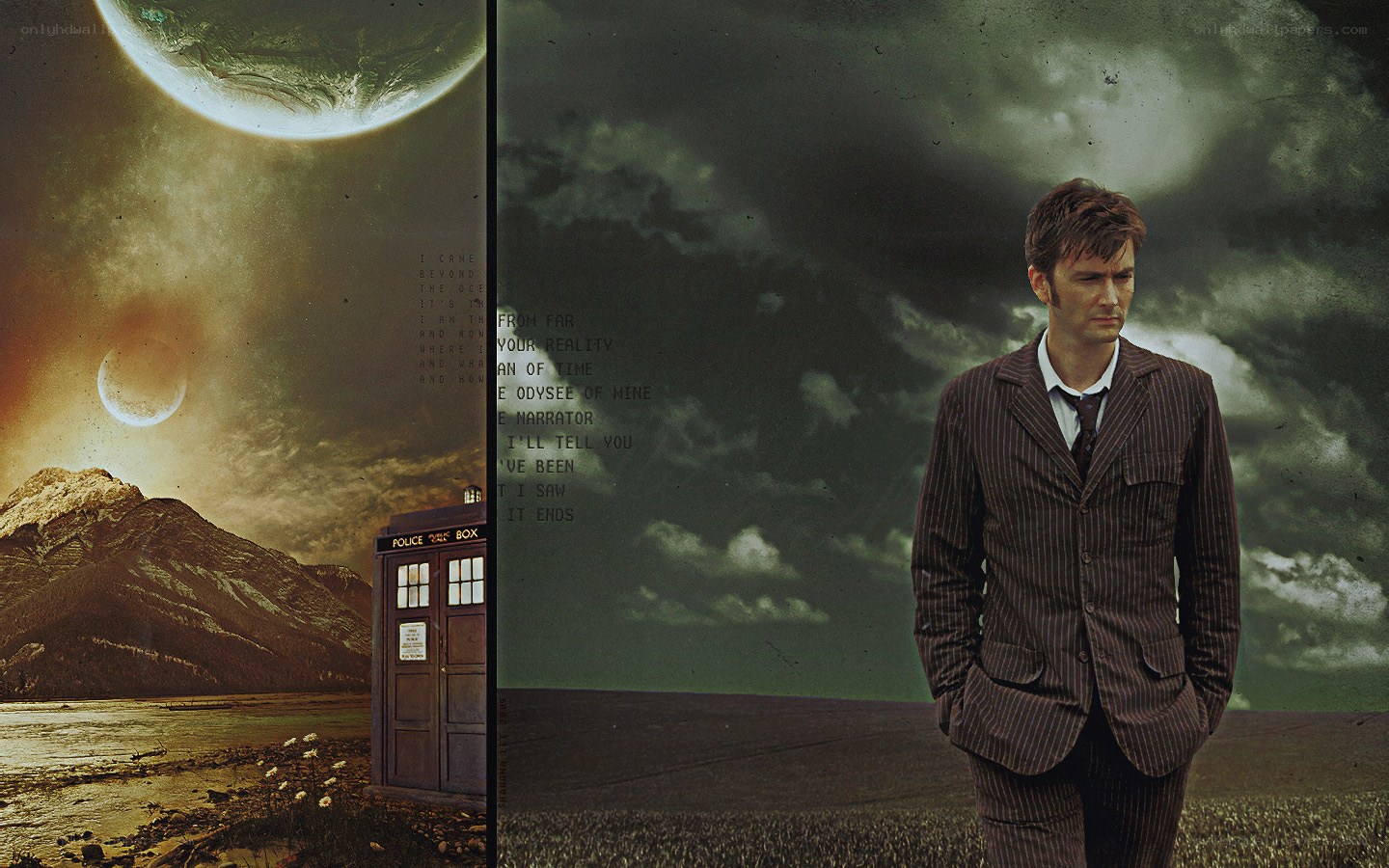 Doctor Who collage artwork