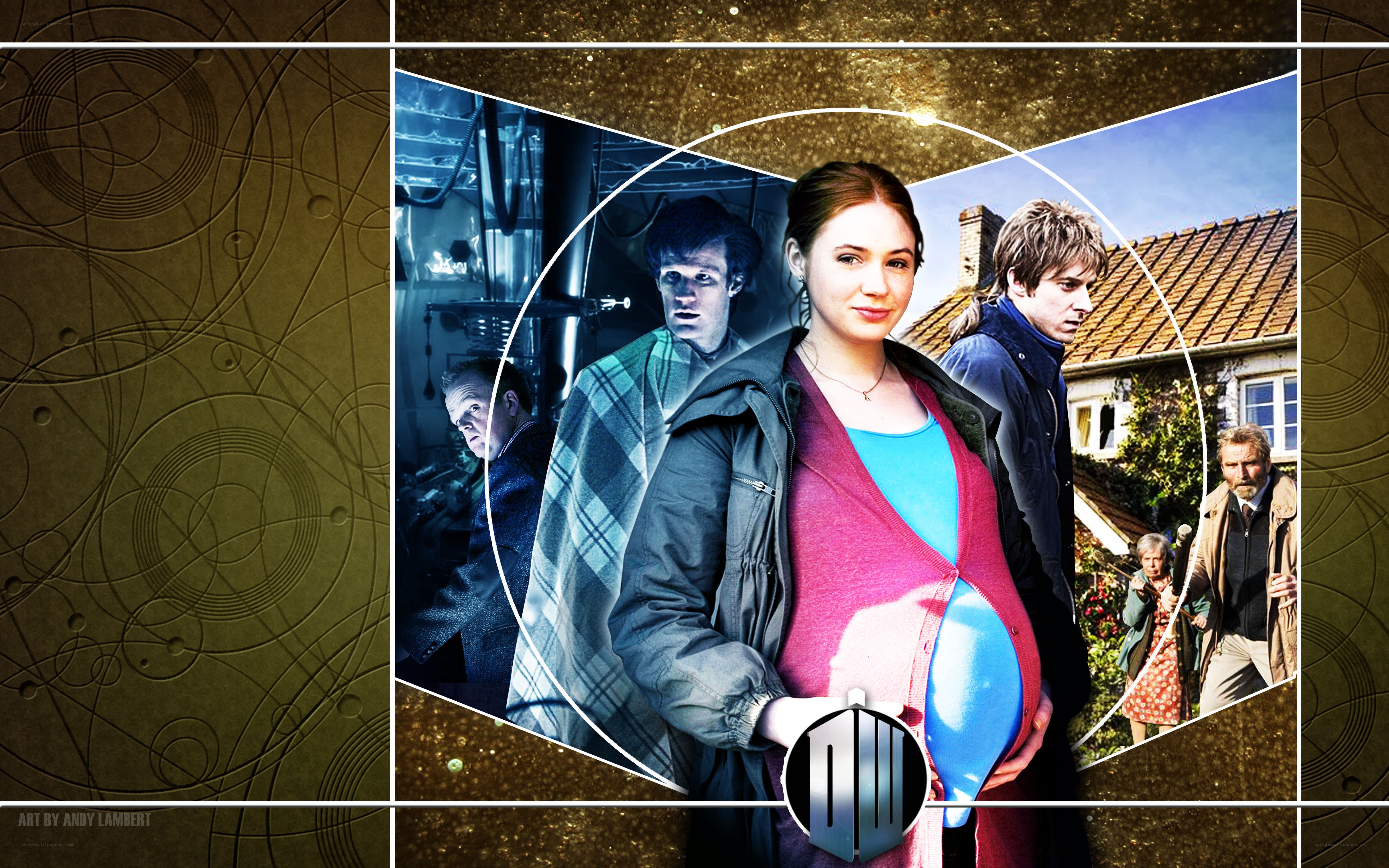 Doctor Who collage artwork