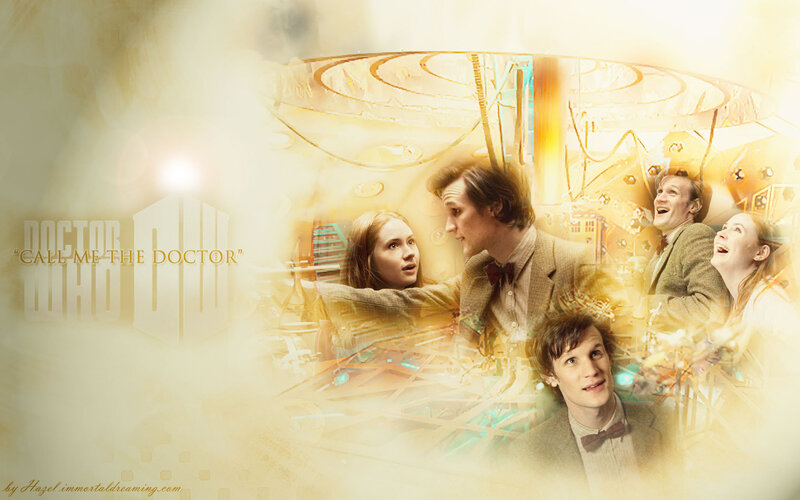 Doctor Who collage artwork