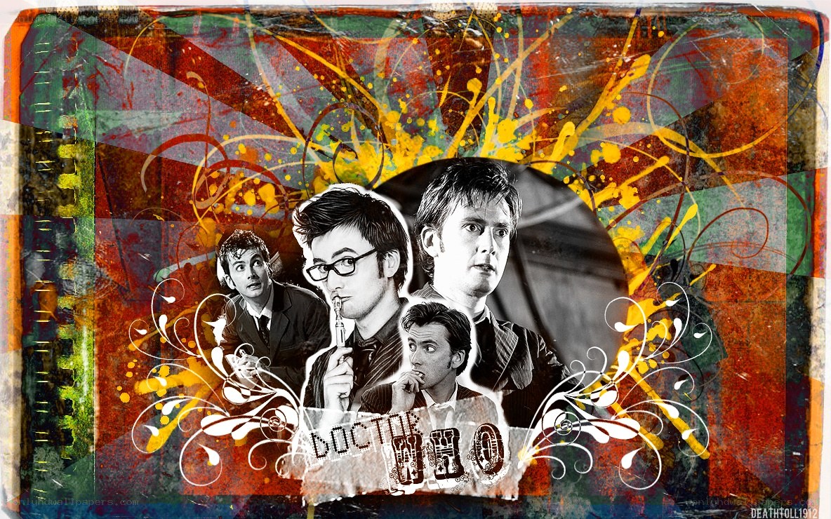 Doctor Who collage artwork