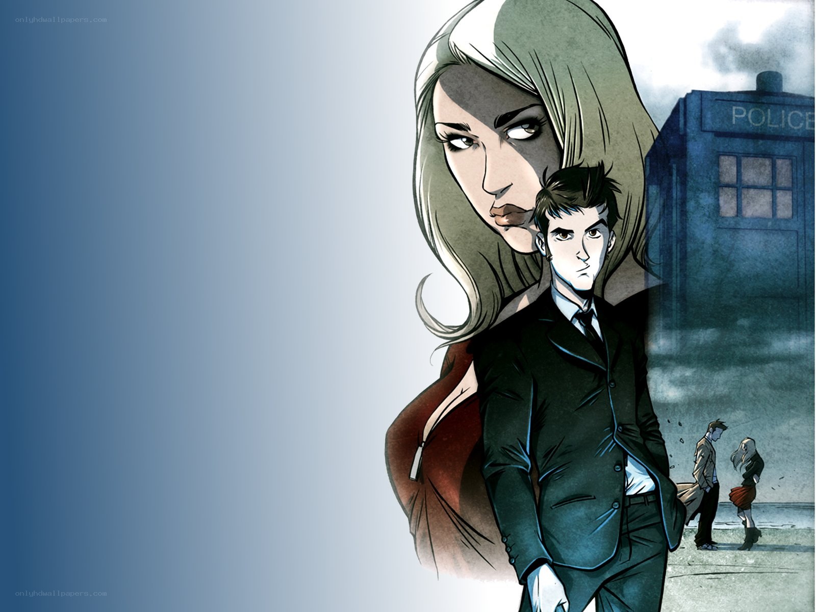 Doctor Who comic art