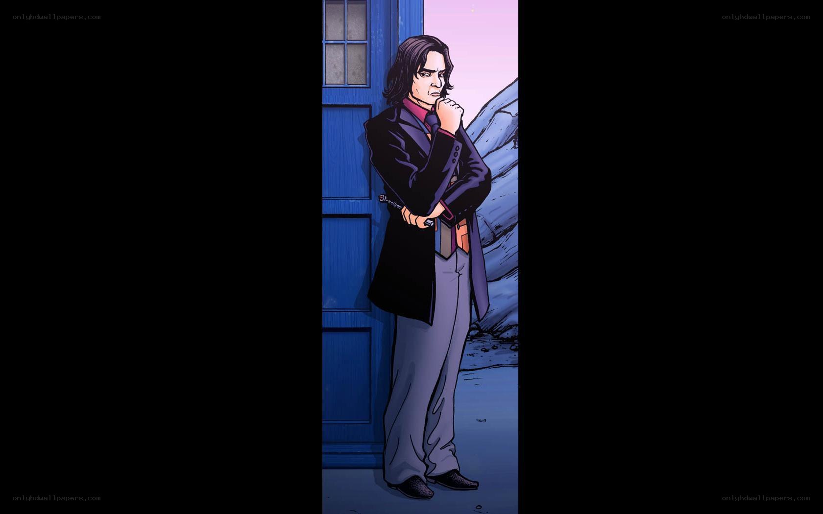Doctor Who comic panel