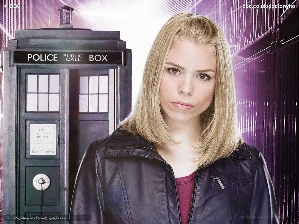 Doctor Who companion with TARDIS