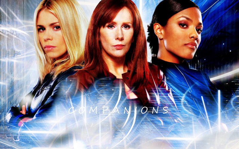 Doctor Who companions poster