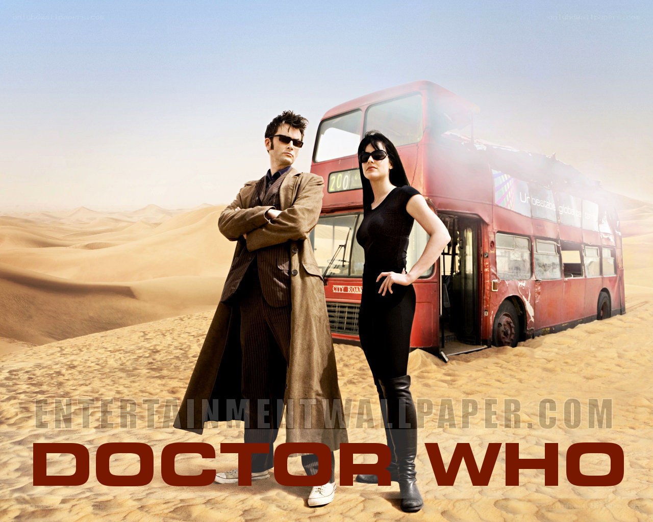 Doctor Who desert scene