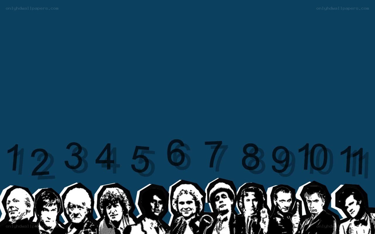 Doctor Who Doctors lineup