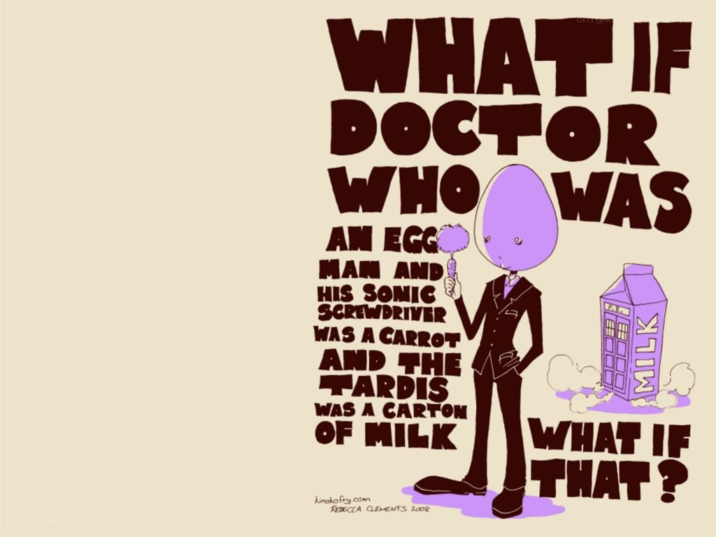 Doctor Who egg man