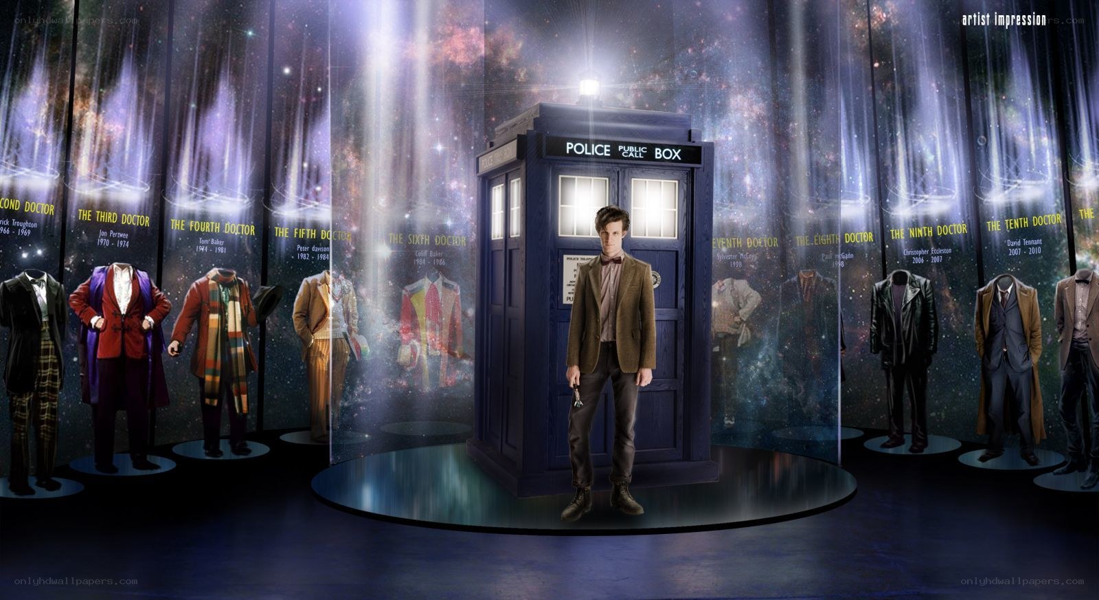 Doctor Who exhibit display