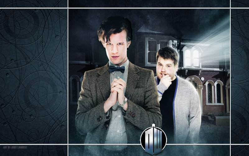Doctor Who fan art collage