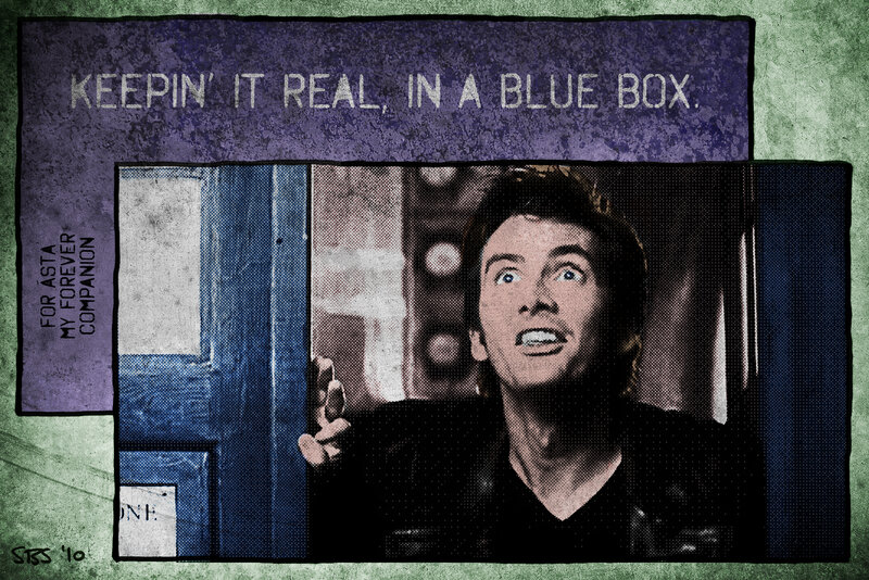 Doctor Who fan art tribute