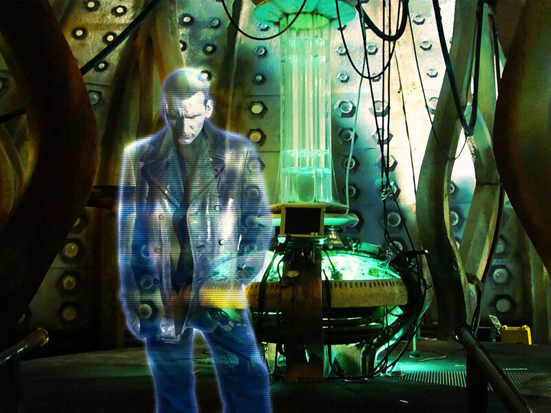 Doctor Who hologram in TARDIS