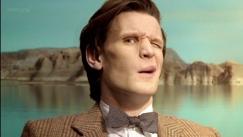 doctor who in desert scene