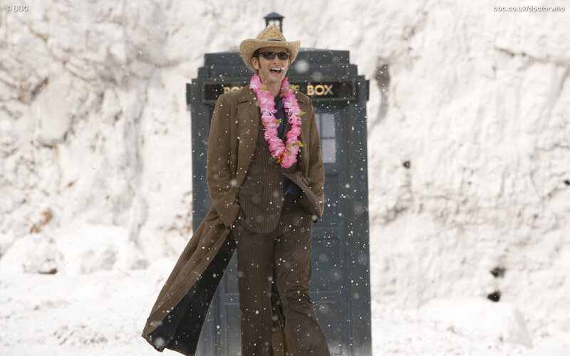 doctor who in snow