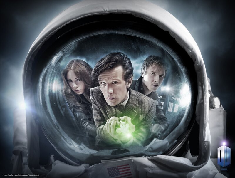 Doctor Who in space helmet