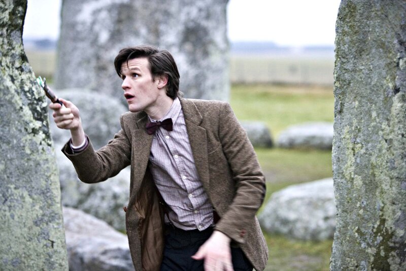 Doctor Who in stone circle