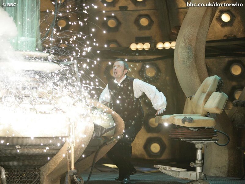 Doctor Who in the TARDIS