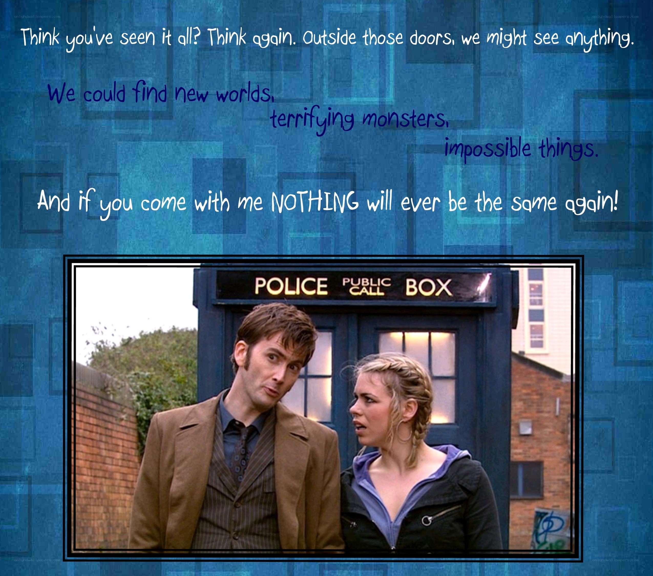 Doctor Who invitation