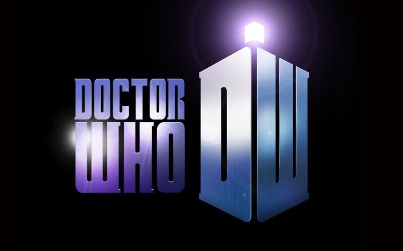 Doctor Who Logo — Purple, Dramatic, Digital Art