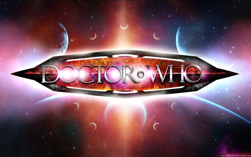 Doctor Who Logo — Purple