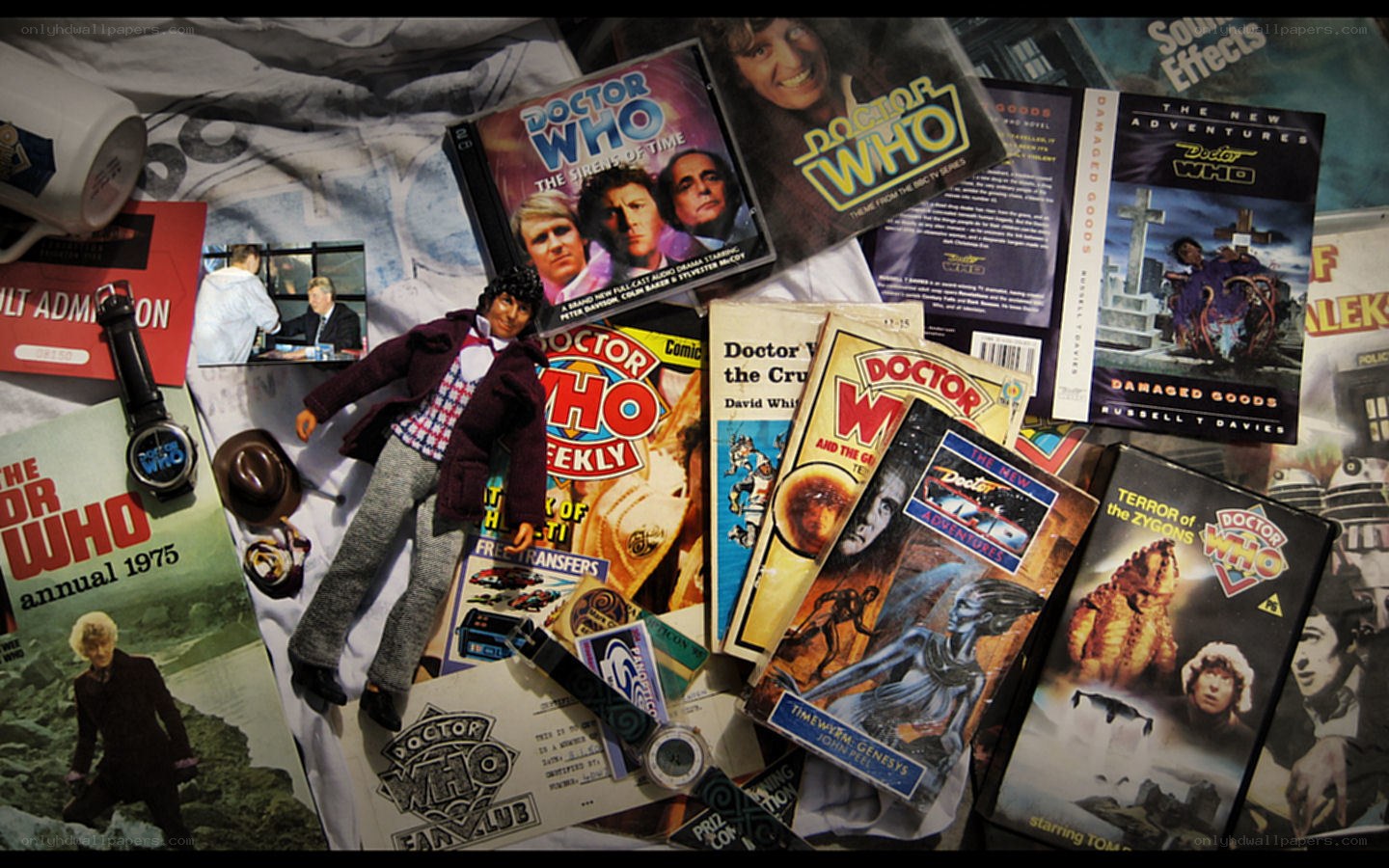 Doctor Who memorabilia collection