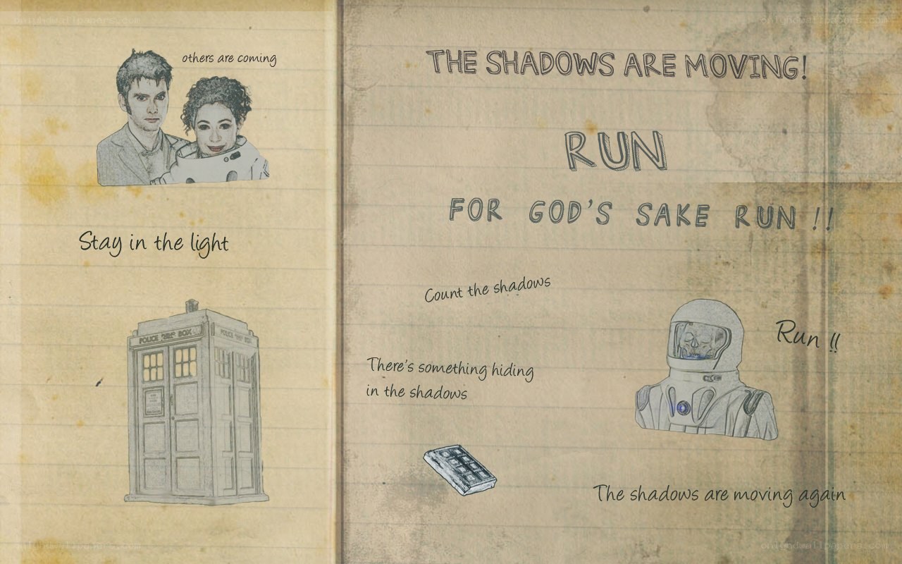 Doctor Who notebook sketches