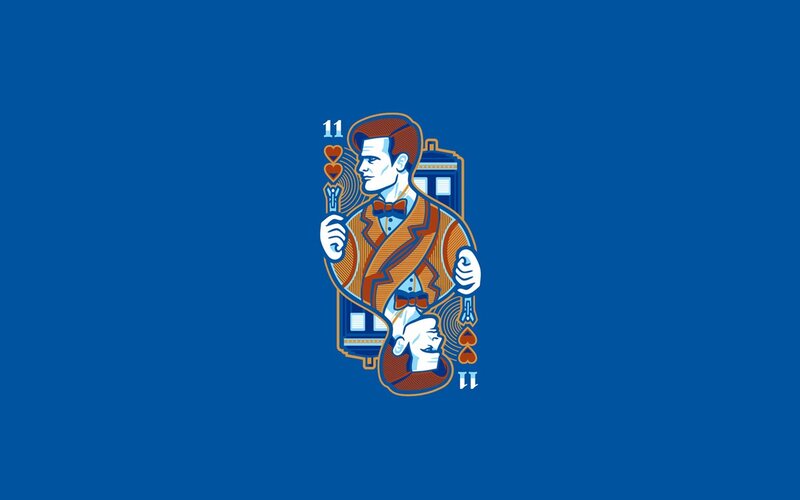Doctor Who playing card