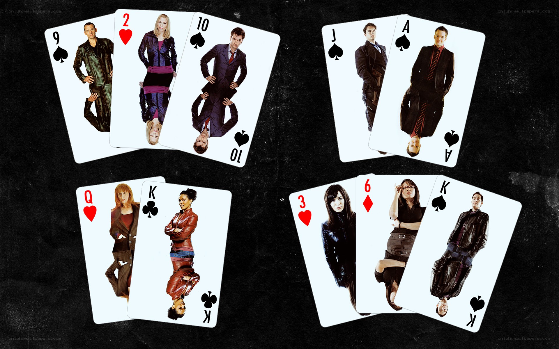 Doctor Who playing cards