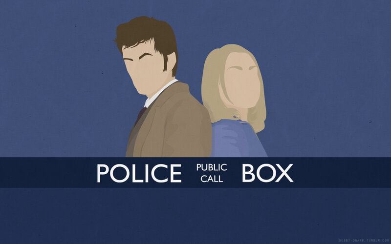 Doctor Who police box art