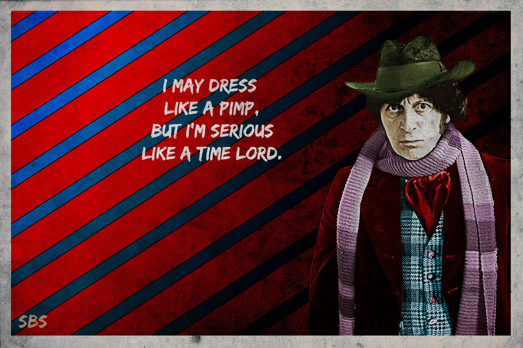 Doctor Who quote art