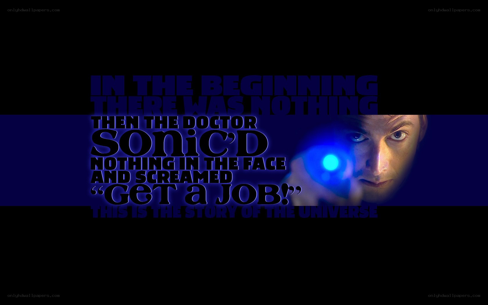 Doctor Who quote wallpaper