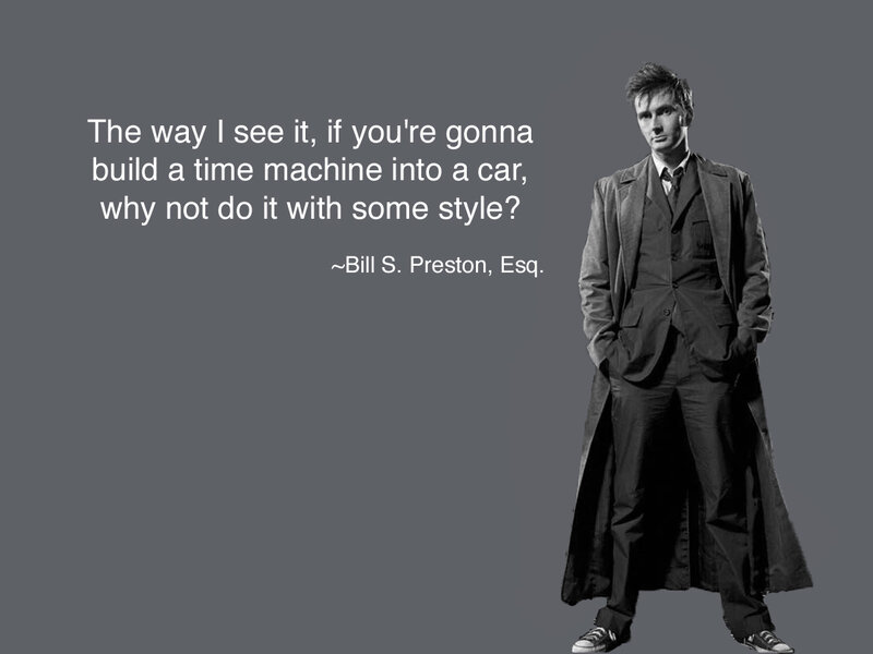 Doctor Who quote with image