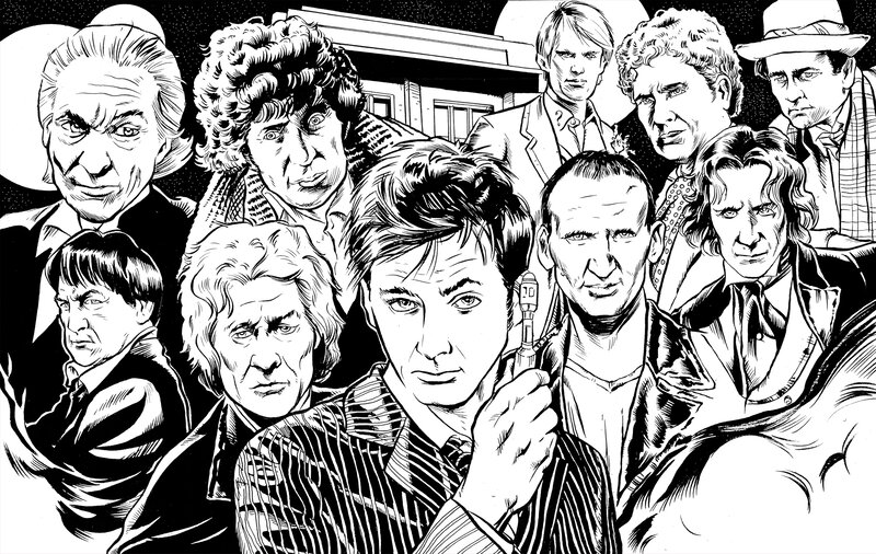 Doctor Who regeneration art