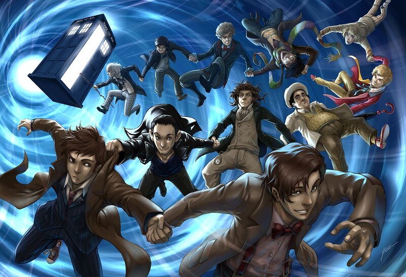 Doctor Who regeneration art