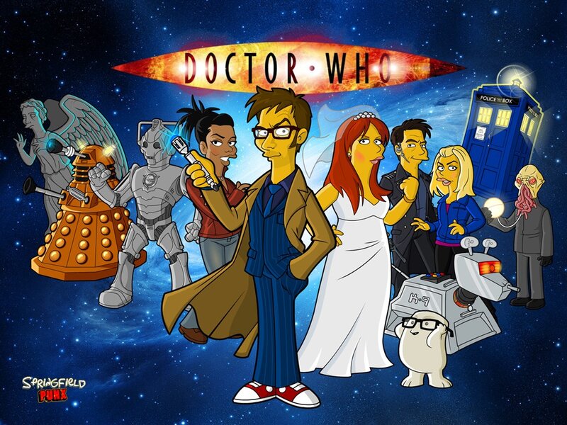 Doctor Who Simpsons parody