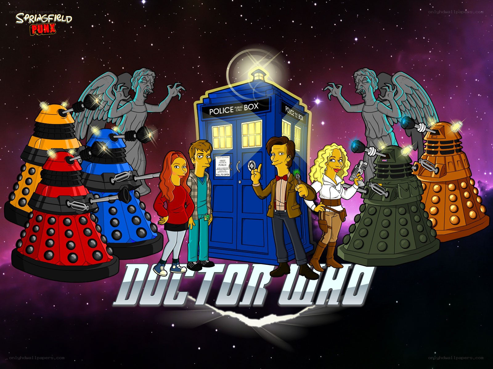 Doctor Who Springfield Punk