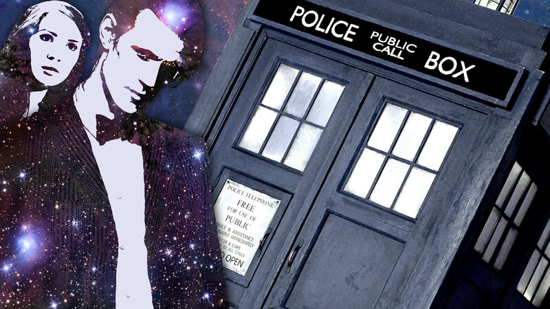 Doctor Who TARDIS and characters