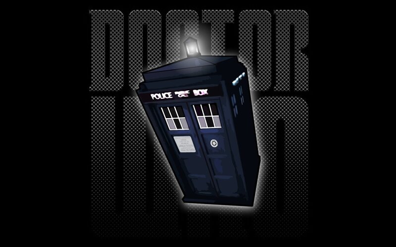 Doctor Who TARDIS artwork