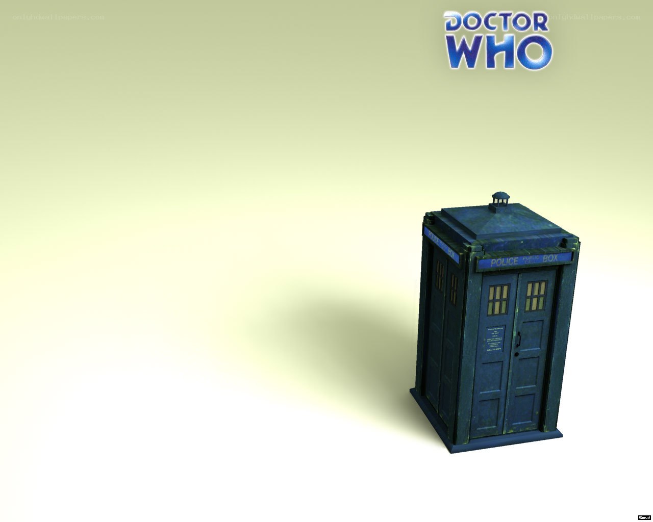 Doctor Who TARDIS model